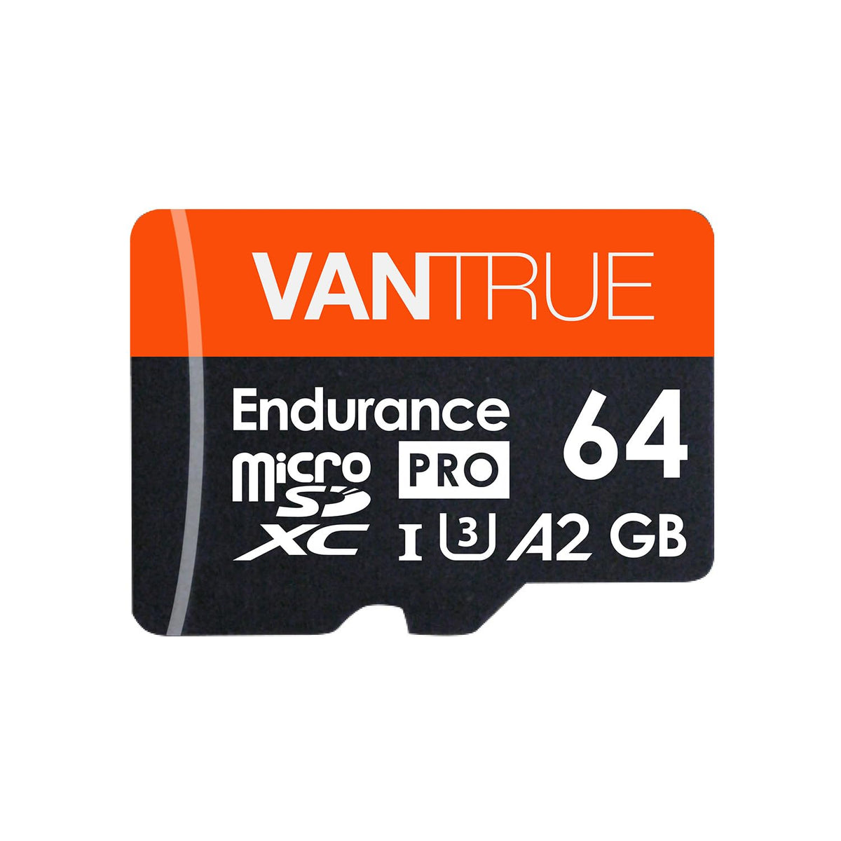 Vantrue 64Gb Microsd Card With Adapter, U3 Uhs-I High Speed Sd Card For Dash Cams & Home Security System Video Cameras