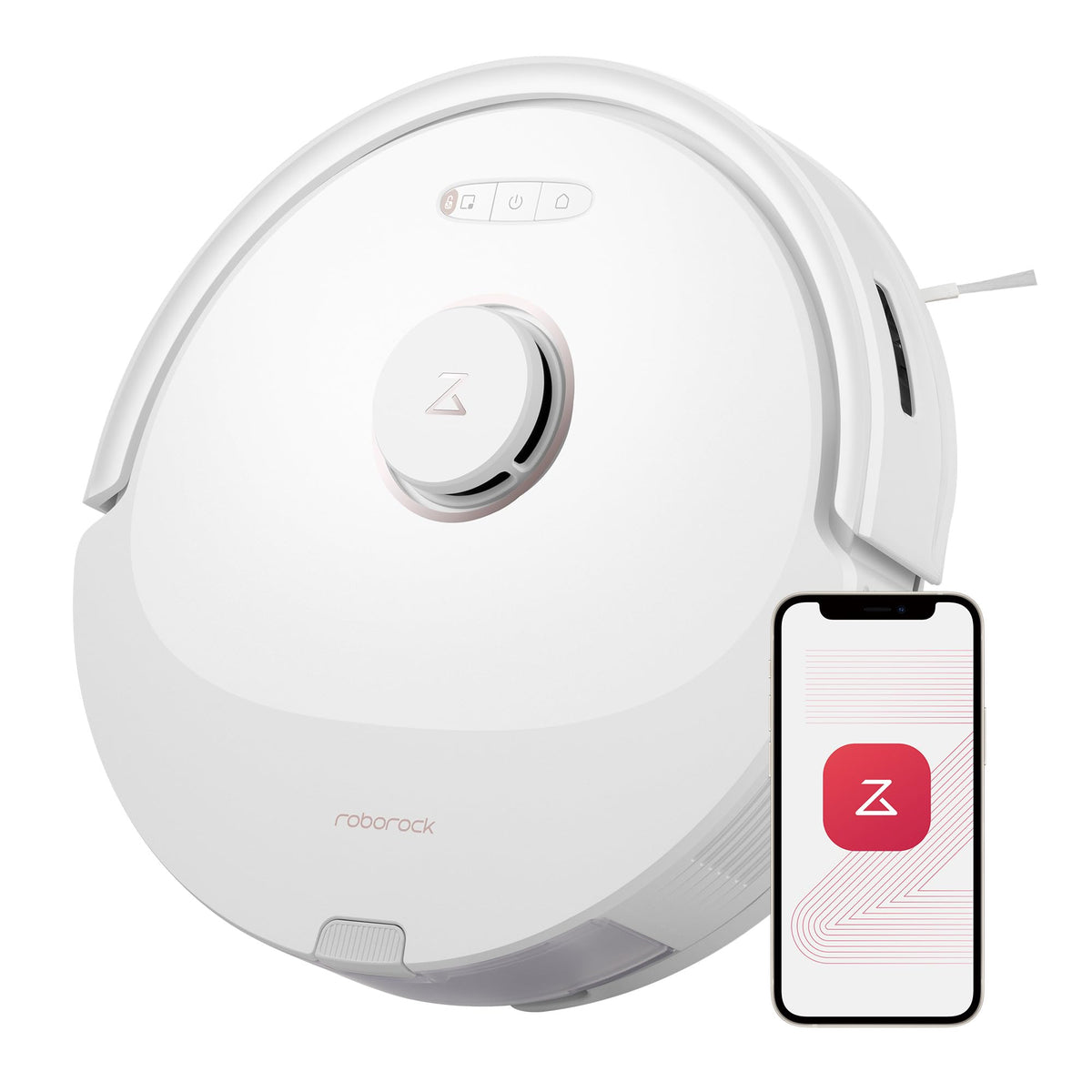 Roborock Q8 Max Robot Vacuum And Mop Cleaner, Duoroller Brush, 5500Pa Strong Suction, Lidar Navigation, Obstacle Avoidance, Mult
