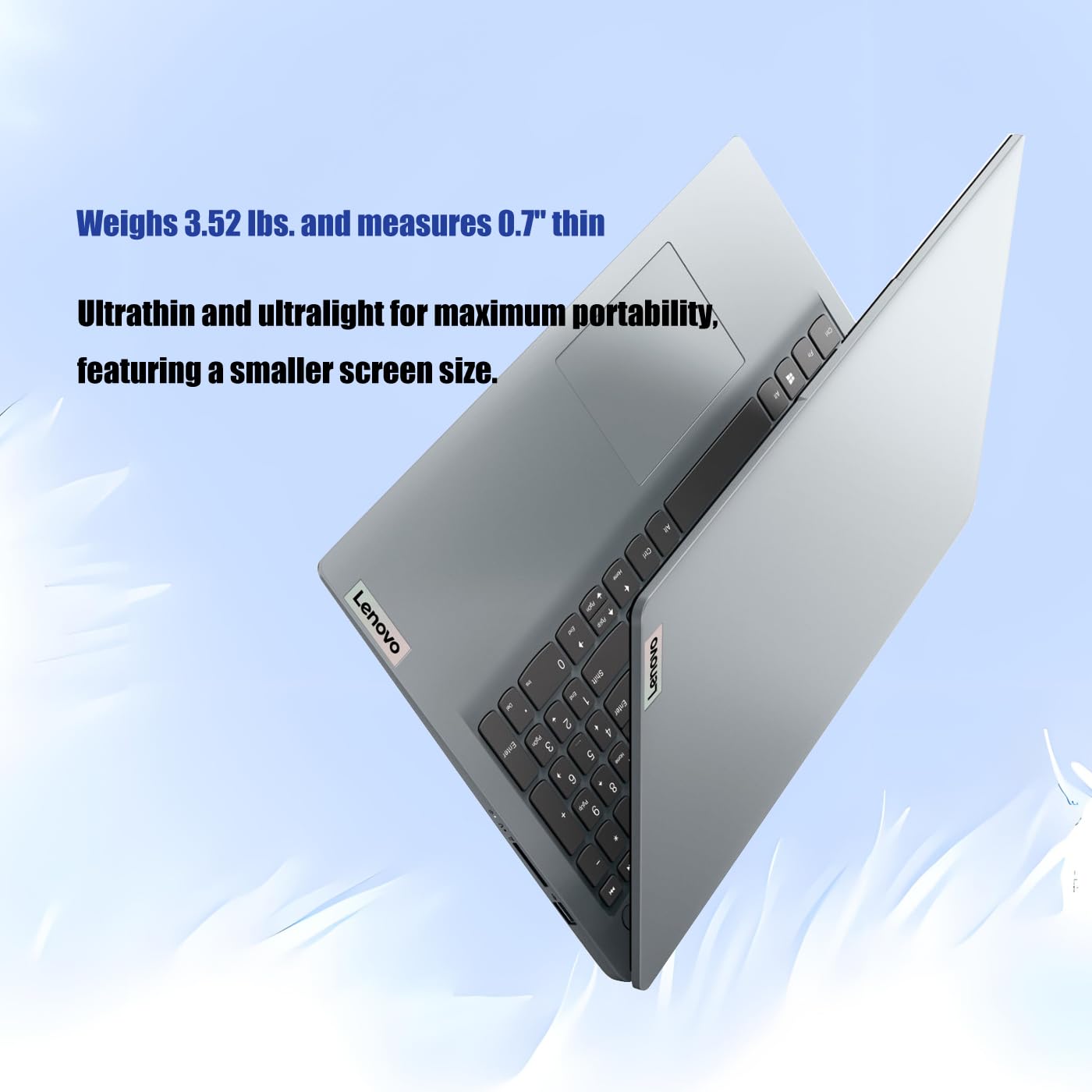 Lenovo Ideapad 15.6 Fhd 1080P Touch Laptop - Intel Core I3-1215U - 24Gb Ram - 1Tb Pcie Ssd - Wi-Fi 6 - Webcam -Stylus Pen - Clou
