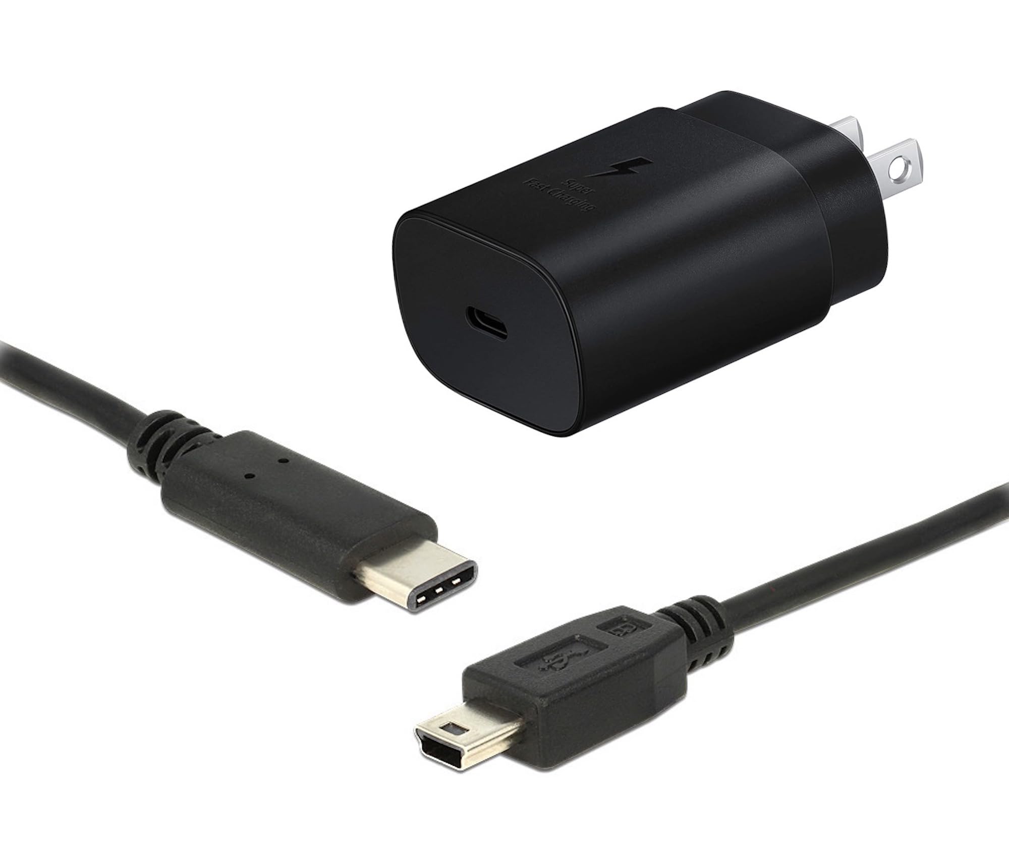 USBC TI84 Plus CE Graphing Calculator Charger Power Cord & Wall AC Adapter