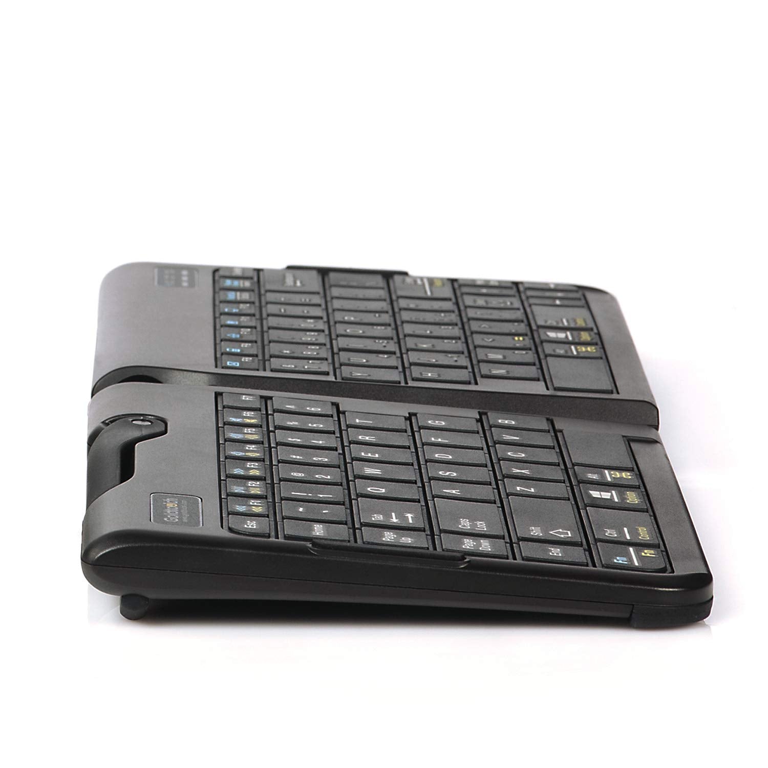 Goldtouch Gtp-0044W Go!2 Bluetooth Wireless Mobile Keyboard, Portable Foldable Travel Keyboard Black