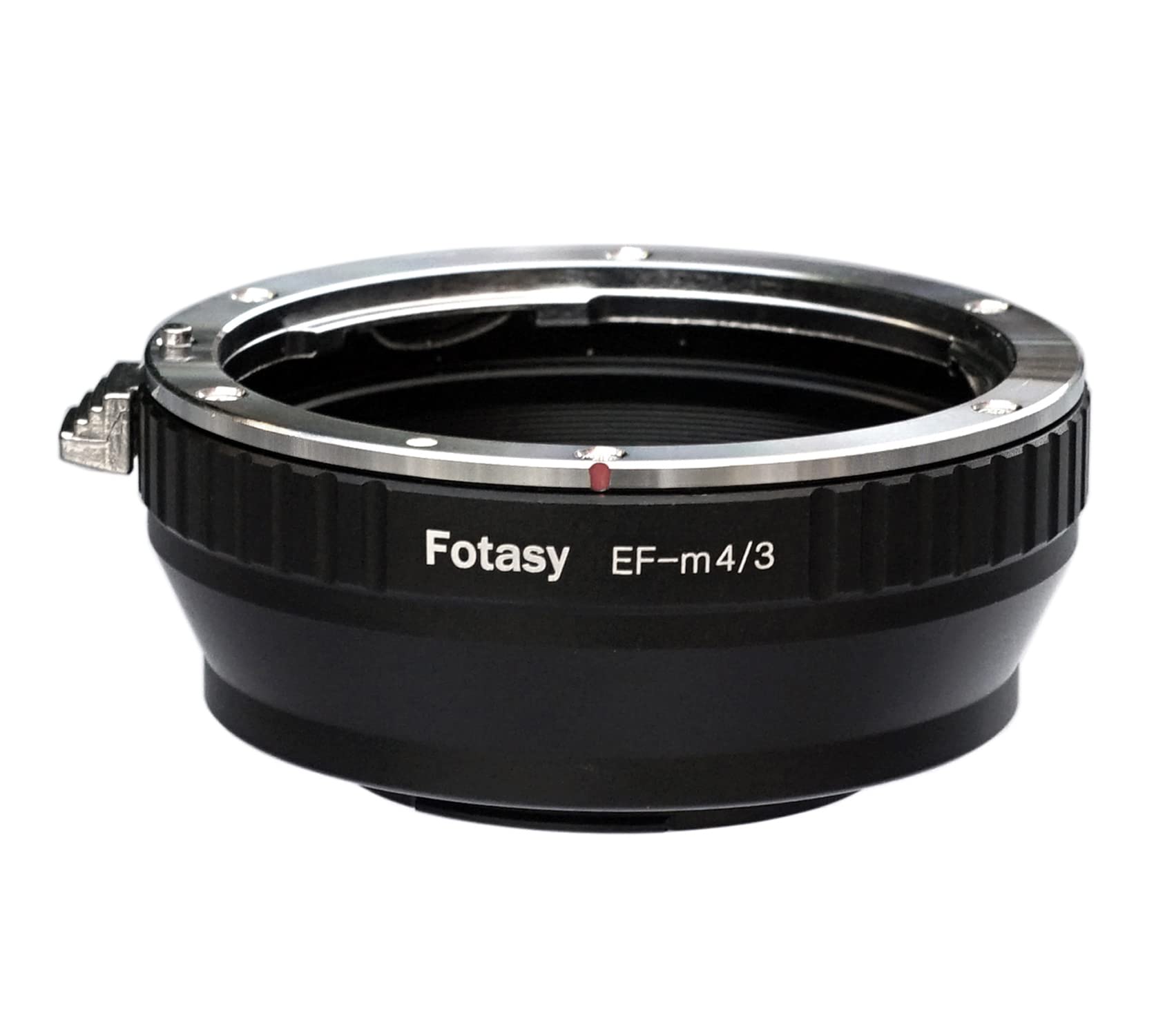 Fotasy Manual EF EF-S Mount Lens to M43 Adapter, EF Mount to MFT, Compatible with Canon EF EFS lense Panasonic G9 GH5 II GX9 G90