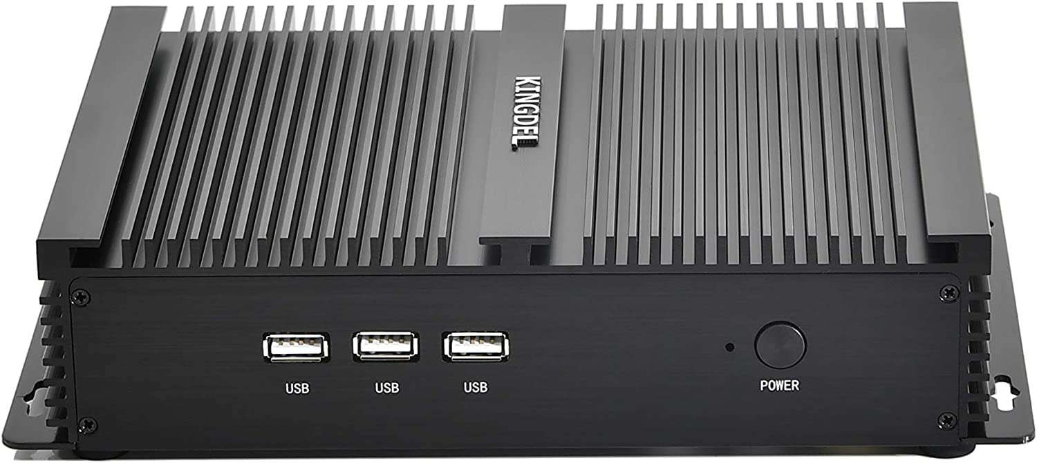 Kingdel Fanless Industrial Mini Pc With 11Th Gen Core I7 1165G7 Processor 12Mb Cache Up To 4.7Ghz, 16Gb Ddr4 Ram, 1Tb Nvme Ssd,