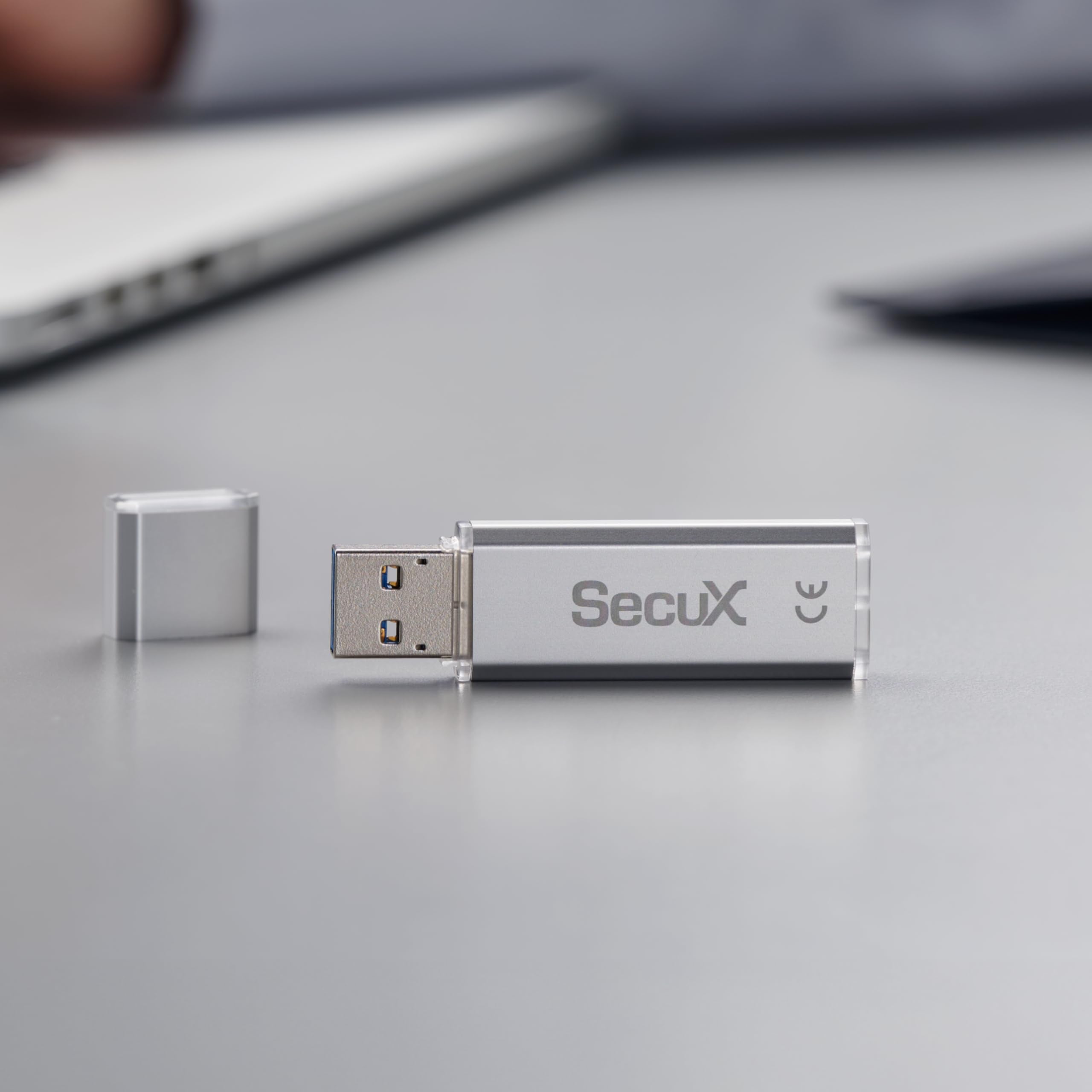 Secux Forte   Encrypted Usb Flash Drive   Usb 3.2 Gen 1   Xts Aes Encryption   Password Authentication   Automatic Locking   Sil