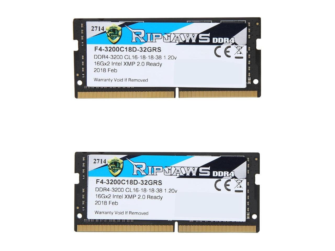 G.Skill Ripjaws 32Gb Ddr4 Sdram Memory Module