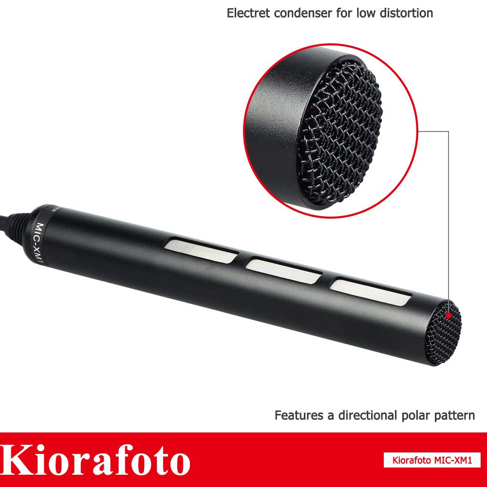 Kiorafoto Camera Camcorder Microphone For Sony Hxr Nx30 Hxr Nx70 Hxr Nx5 Dsr Pd170 Hvr A1 Hdr Ax2000 Hvr Z7 Hvr Z5 Hvr Z1 Hvr V1
