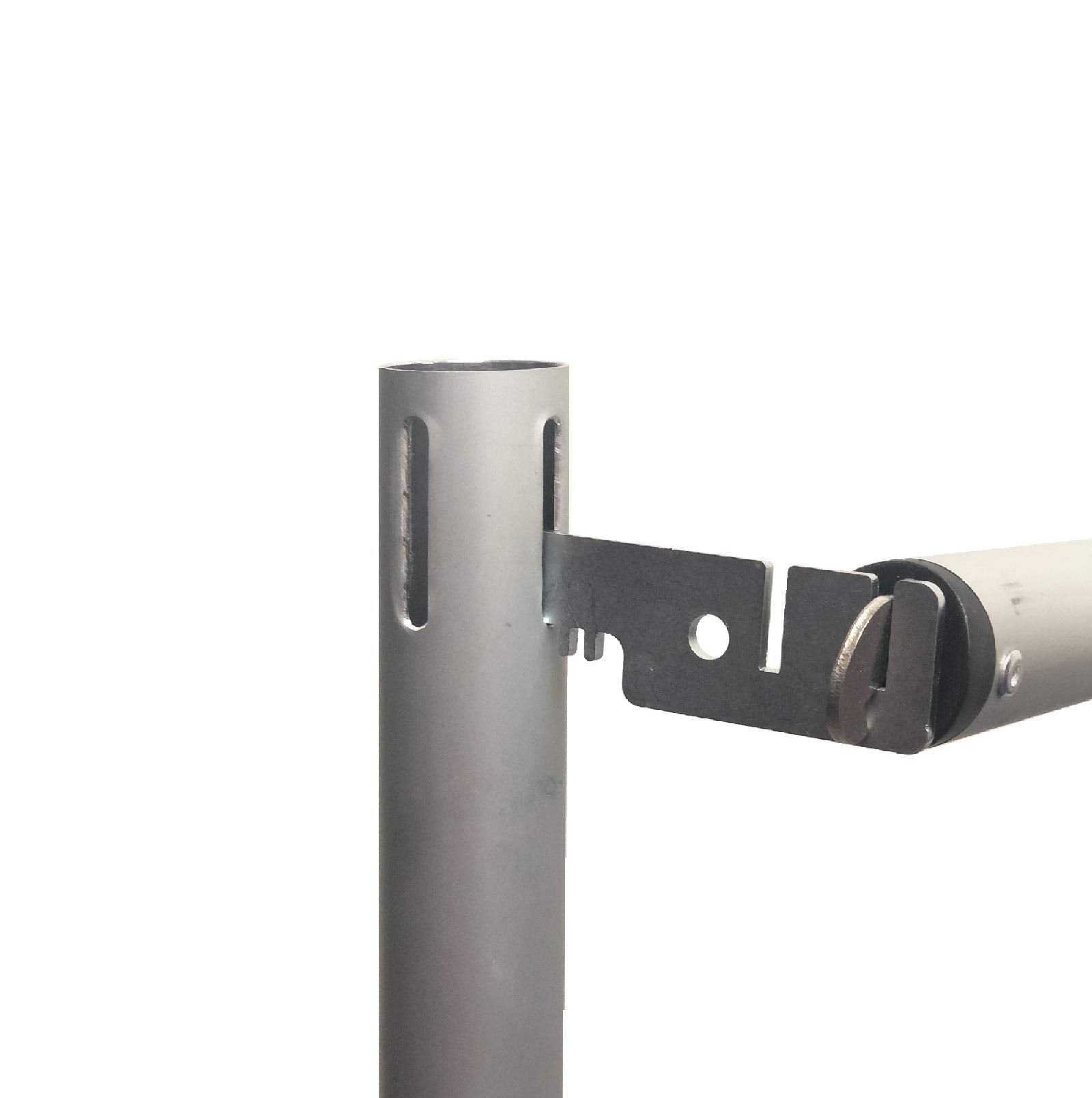 Crowd Control Center Pipe And Drape Backdrop Photobooth Wedding Party Convention Tradeshow Kit Framework Only (3'' Hanger)