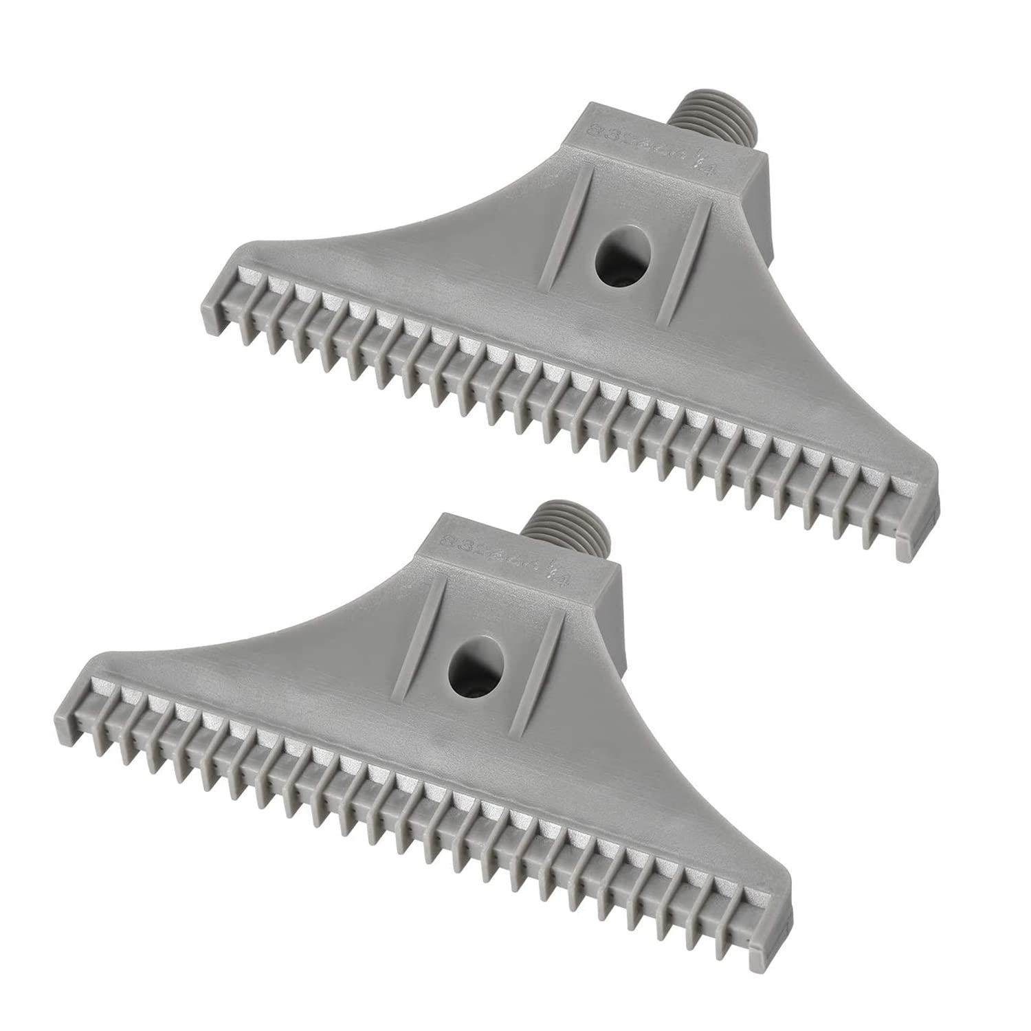 Western Eagle Workshop 2Pcs Wind Nozzle G1/4 Male,110Mm Width,Flat Air Nozzle Orifice, Abs Air Wind Nozzle For Compressed Air Ma