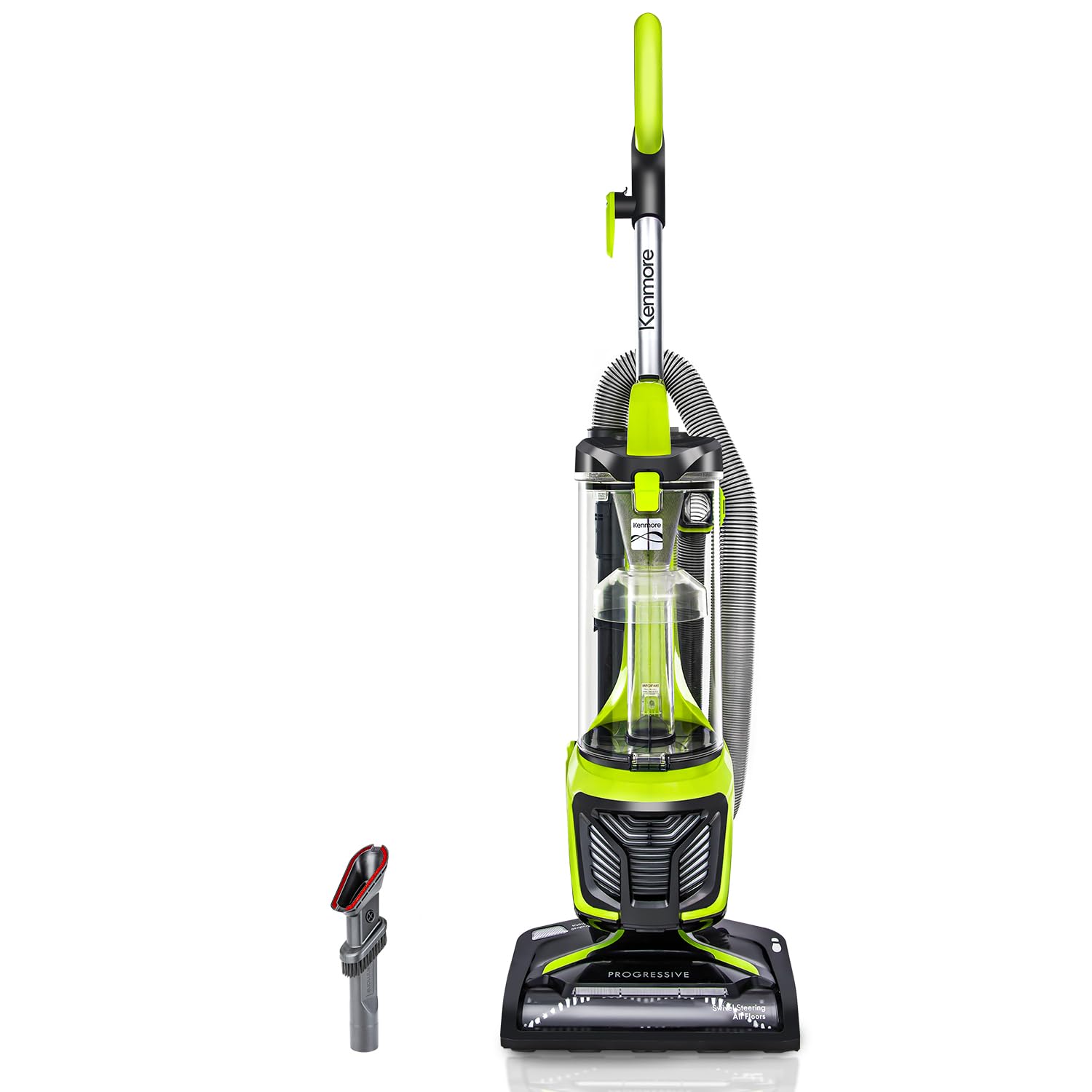 Kenmore Du2001 Bagless Upright Vacuum Carpet Cleaner With 2 Motor System, Xl Dust Cup, 3 In 1 Combination Tool, 2L, Yellow