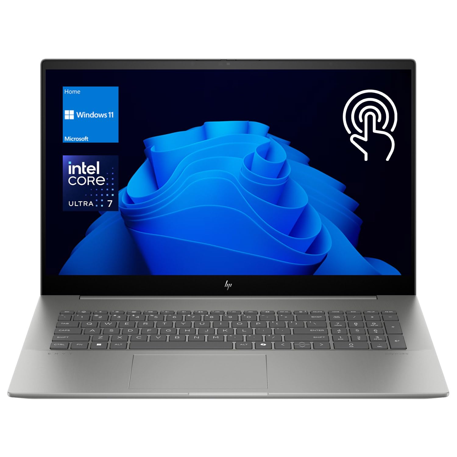 Hp 2024 Envy 17.3'' Copilot Ai Laptop, 17.3'' Fhd Touchscreen, Intel Core Ultra 7 155H, 64Gb Ddr5 Ram, 2Tb Ssd, Backlit Keyboard