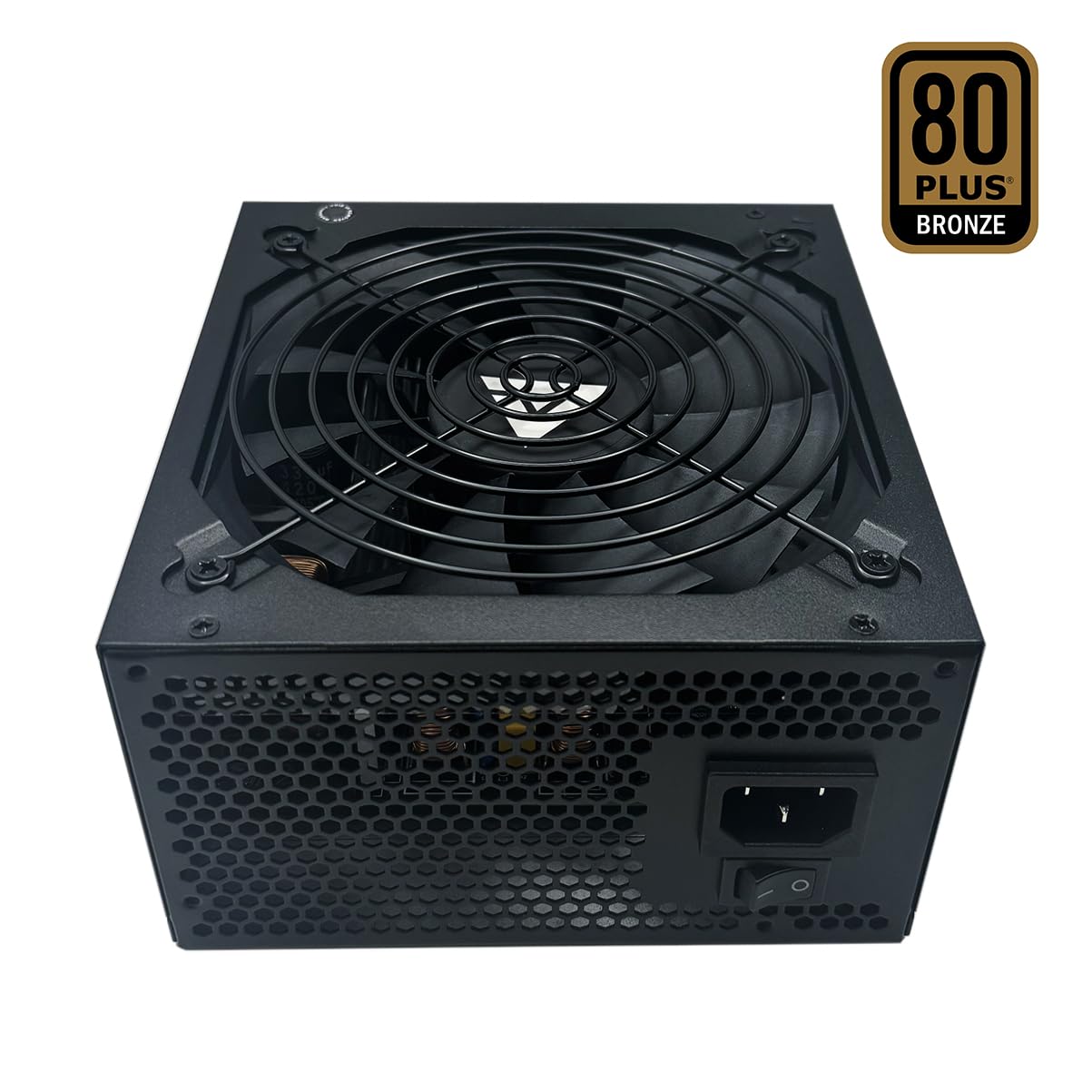 Apevia Atx Jp600W Jupiter 600W 80 Plus Bronze Certified Active Pfc Atx Gaming Power Supply, Supports Dual/Quad Core Cpus, Sli/Crossfire/Haswell, 3 Year Warranty