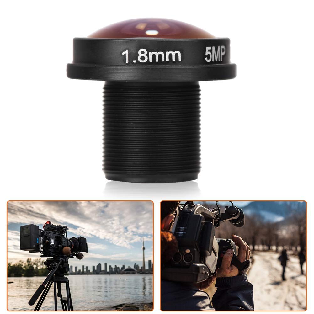 Sonew 1.8Mm 180 Wide Angle Board Lens, Hd 5Mp Fisheye View Cctv Wide Angle Camera For Cctv Cameras