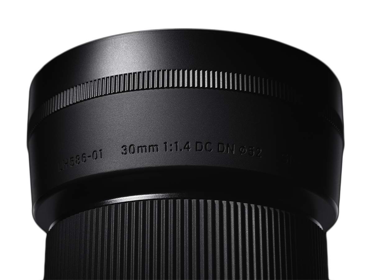 Sigma 30Mm F1.4 Contemporary Dc Dn Lens For Micro 4/3 Black