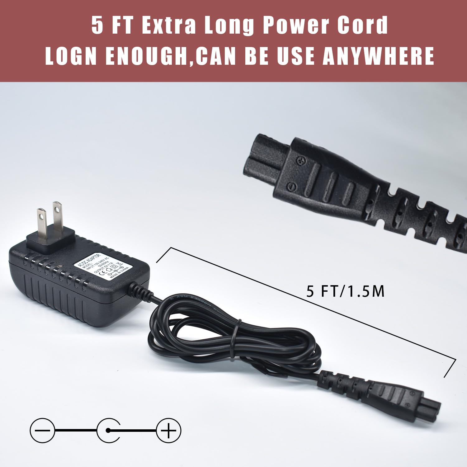 Replacement Charger For Remington Shaver Hc4250 Hc5870 Pf7500 Pf7600 Pg6250 Pg6255 Pg6170 Pg6171 Xr7000 Xf8550 Xf8700 Xr1400 Xr1