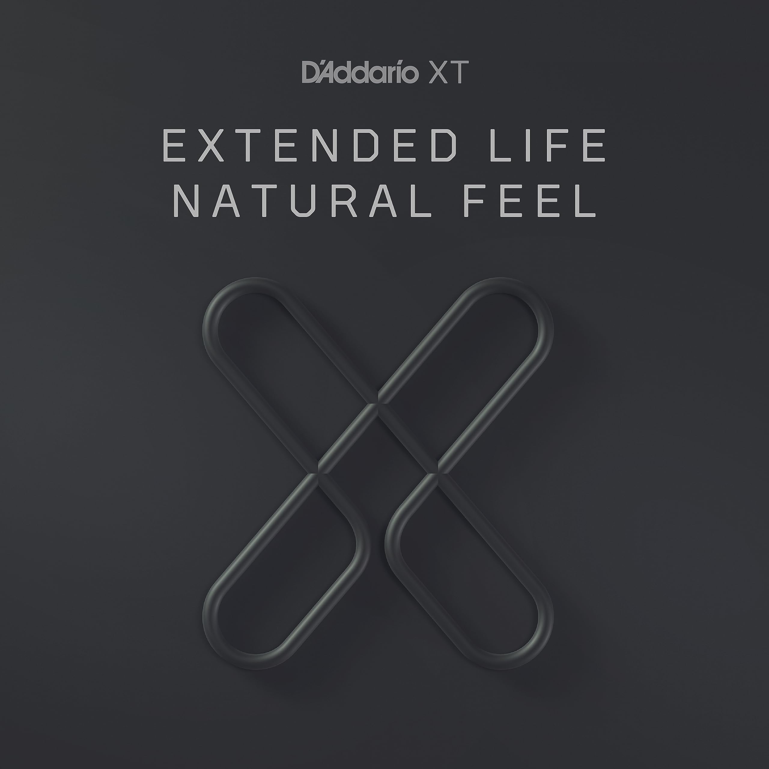 D'Addario Guitar Strings   Xt Phosphor Bronze Coated Acoustic Guitar Strings   Xtapb1253 3P   Extended String Life With Natural