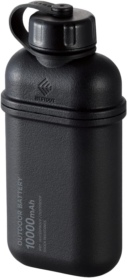 NESTOUT 10000mAh Rugged Power Bank, Outdoor Battery Pack, 20W USB C Fast Charging PD, Waterproof IP67, Shockproof Military Grade