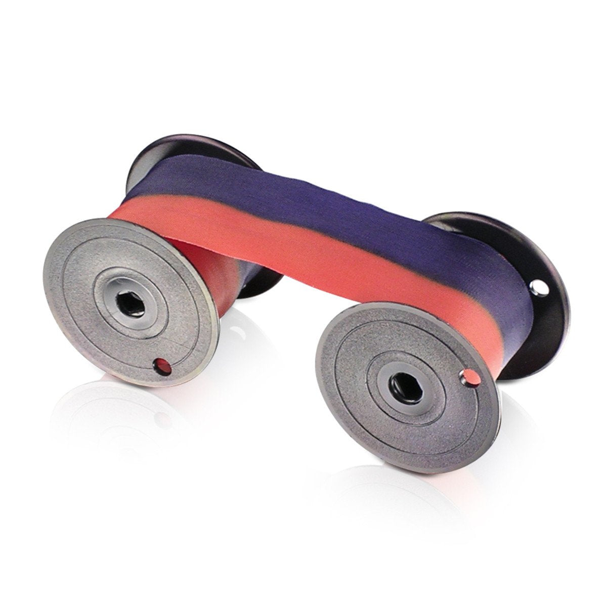 Lathem Mechanical Time Clock Ribbon, Nylon, For Use Series 2000, 3000 And 4000, Red/Blue (7 2Cn)