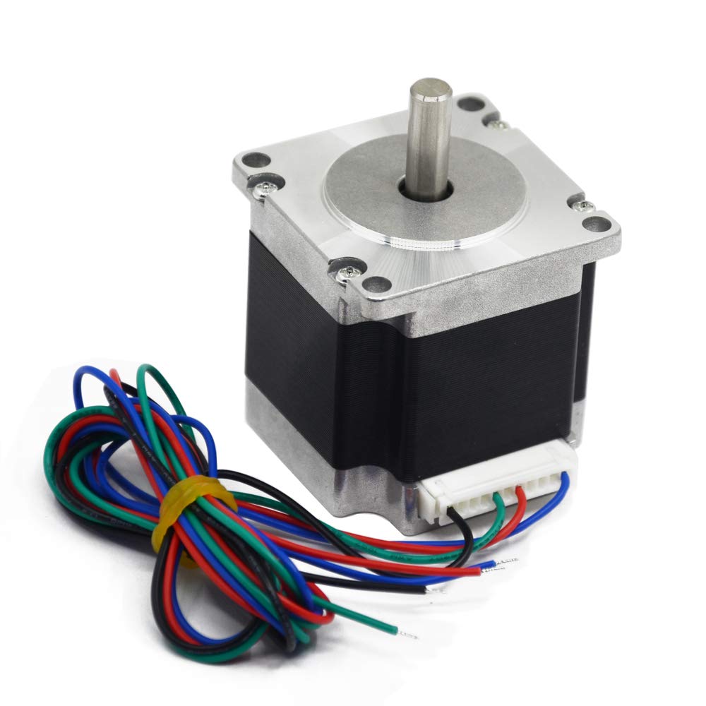 Iverntech Nema 23 Stepper Motor 57X56Mm Body 1.8 Stepper Angle 2.0A 2 Phase 4 Lead With 80Cm Cable For 3D Printer, Cnc Machine A