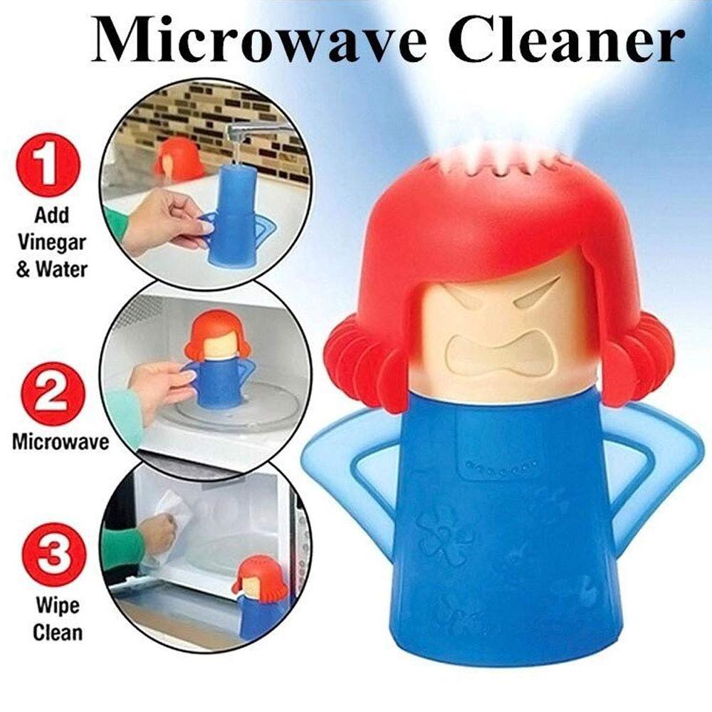 Microwave Cleaner Angry Mom With Fridge Odor Absorber Cool Mom(2Pcs)