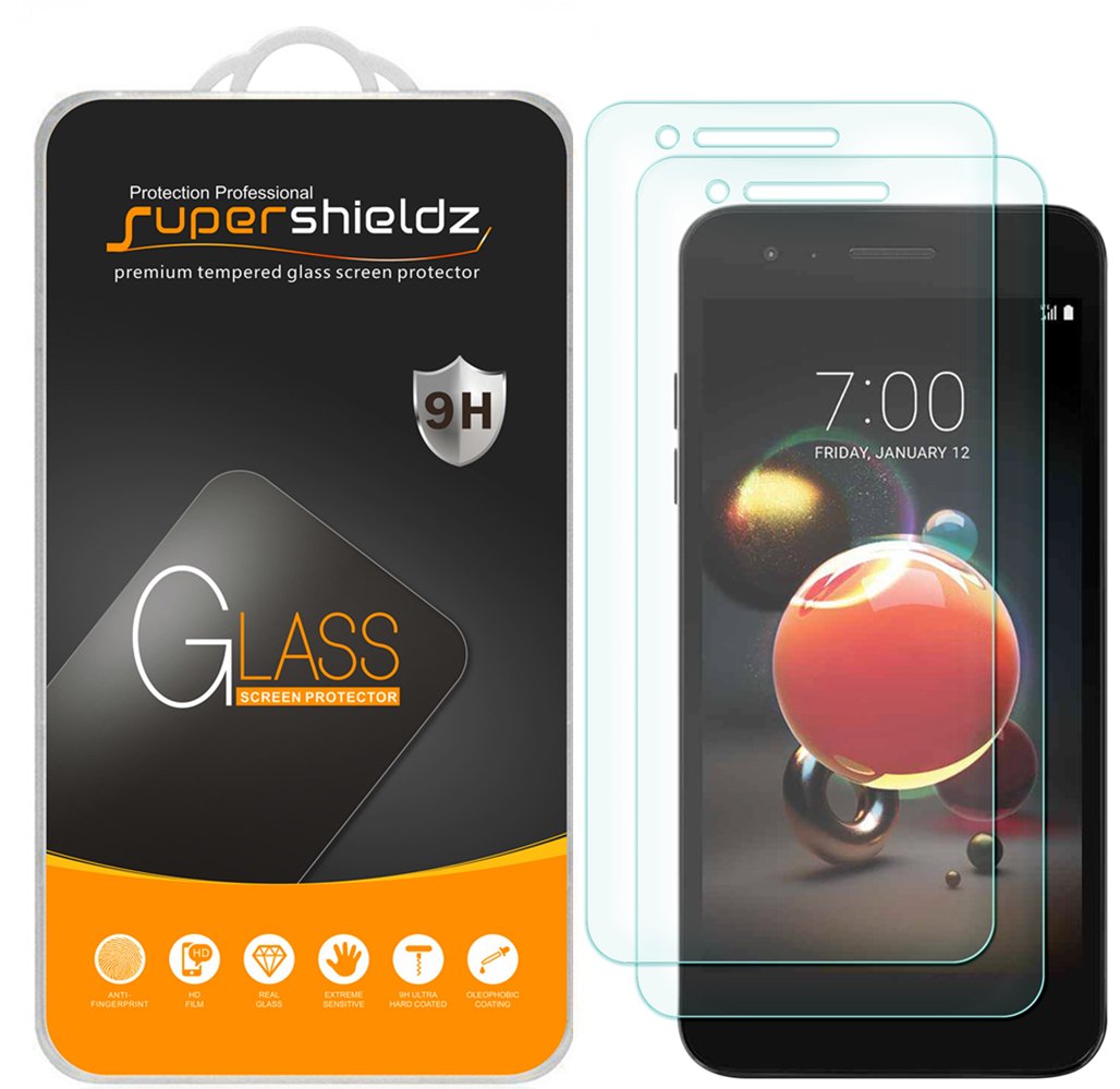 Supershieldz (2 Pack) Designed For Lg (Rebel 4) 4G Lte Tempered Glass Screen Protector, Anti Scratch, Bubble Free
