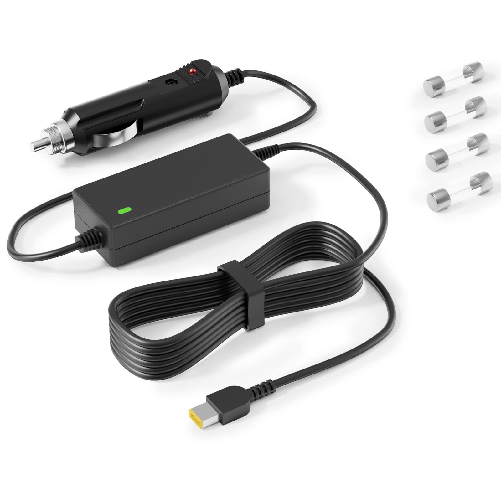 Vhbw Car Charger Replacement For Lenovo Car Charger 90W 65W 45W Compatible With Thinkpad X1 Carbon X1 Yoga T440 T450 T460 T470 T570 Edge E440 E460 E431 Lenovo Essential G700 G710 Power Supply Cord