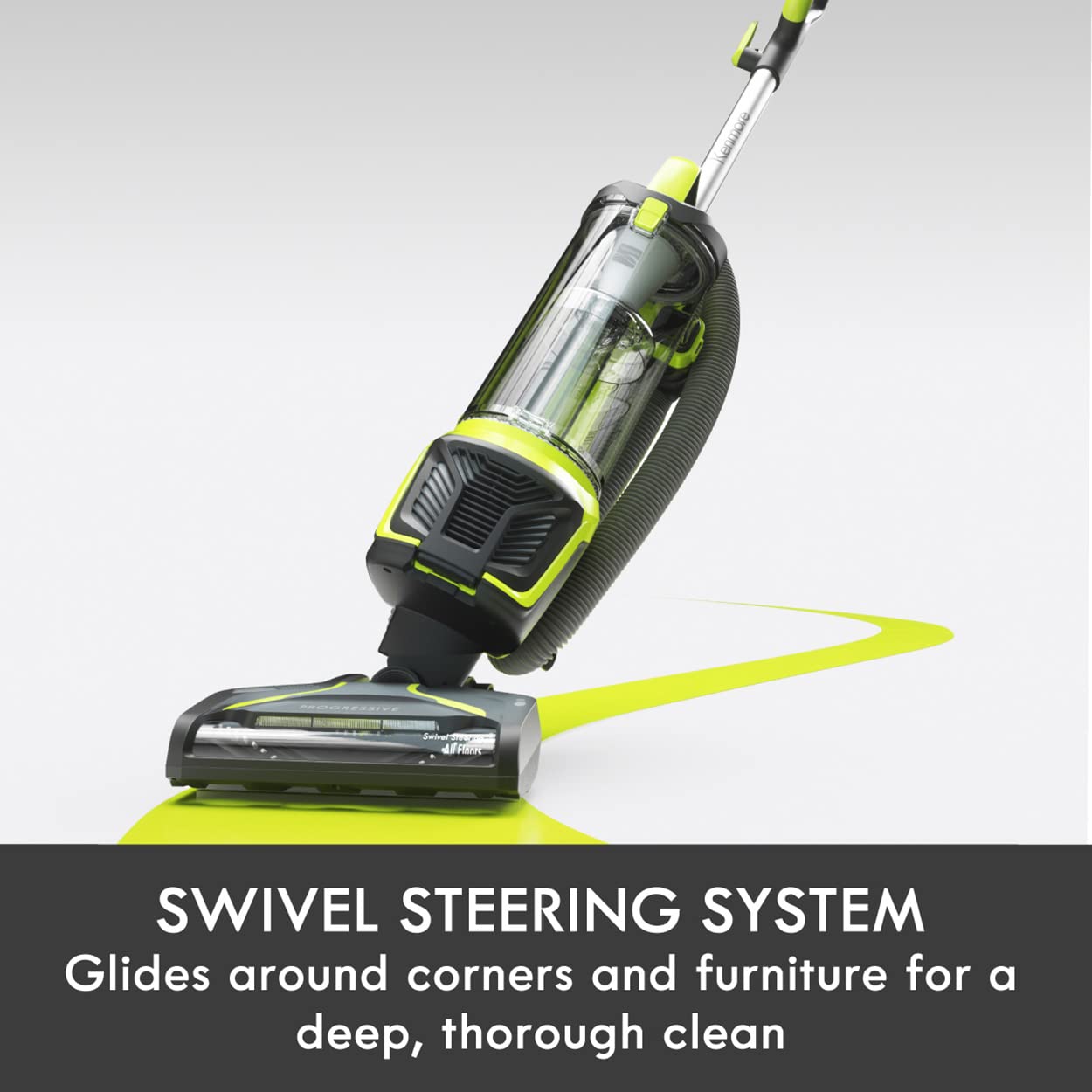 Kenmore Du2001 Bagless Upright Vacuum Carpet Cleaner With 2 Motor System, Xl Dust Cup, 3 In 1 Combination Tool, 2L, Yellow