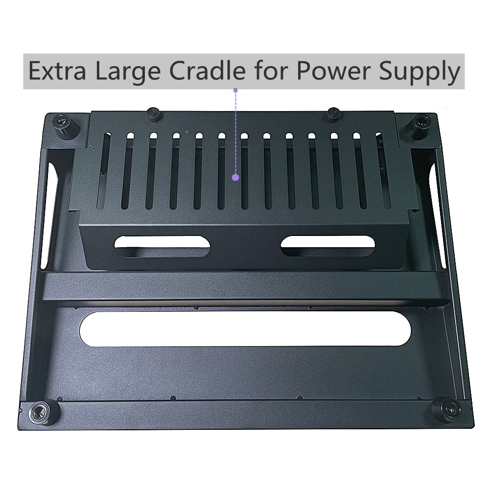 Soyan 14'' X 10.6'' Guitar Pedal Board With Power Supply Cradle, Carry Bag Included (Spb 14S)