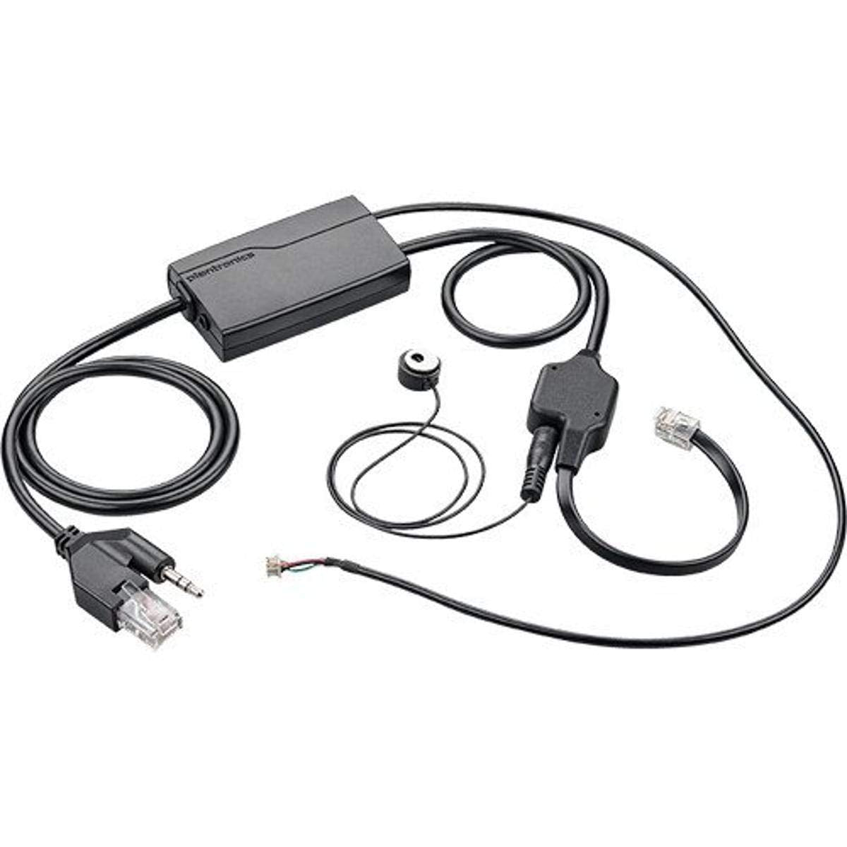 Plantronics Apn 91 Electronic Hook Switch Adapter (89280 11) , Black