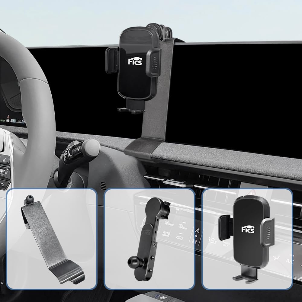 Fics Kia Ev6 Mobile Phone Holder, Ev6 Phone Mount, Customized Phone Holder