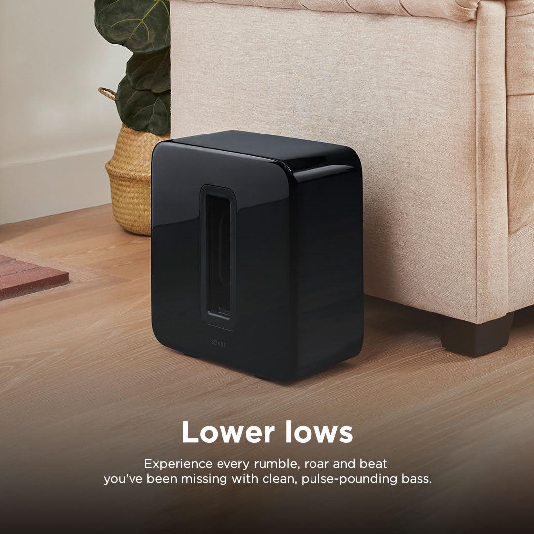 Sonos Sub   Black   Wireless Subwoofer
