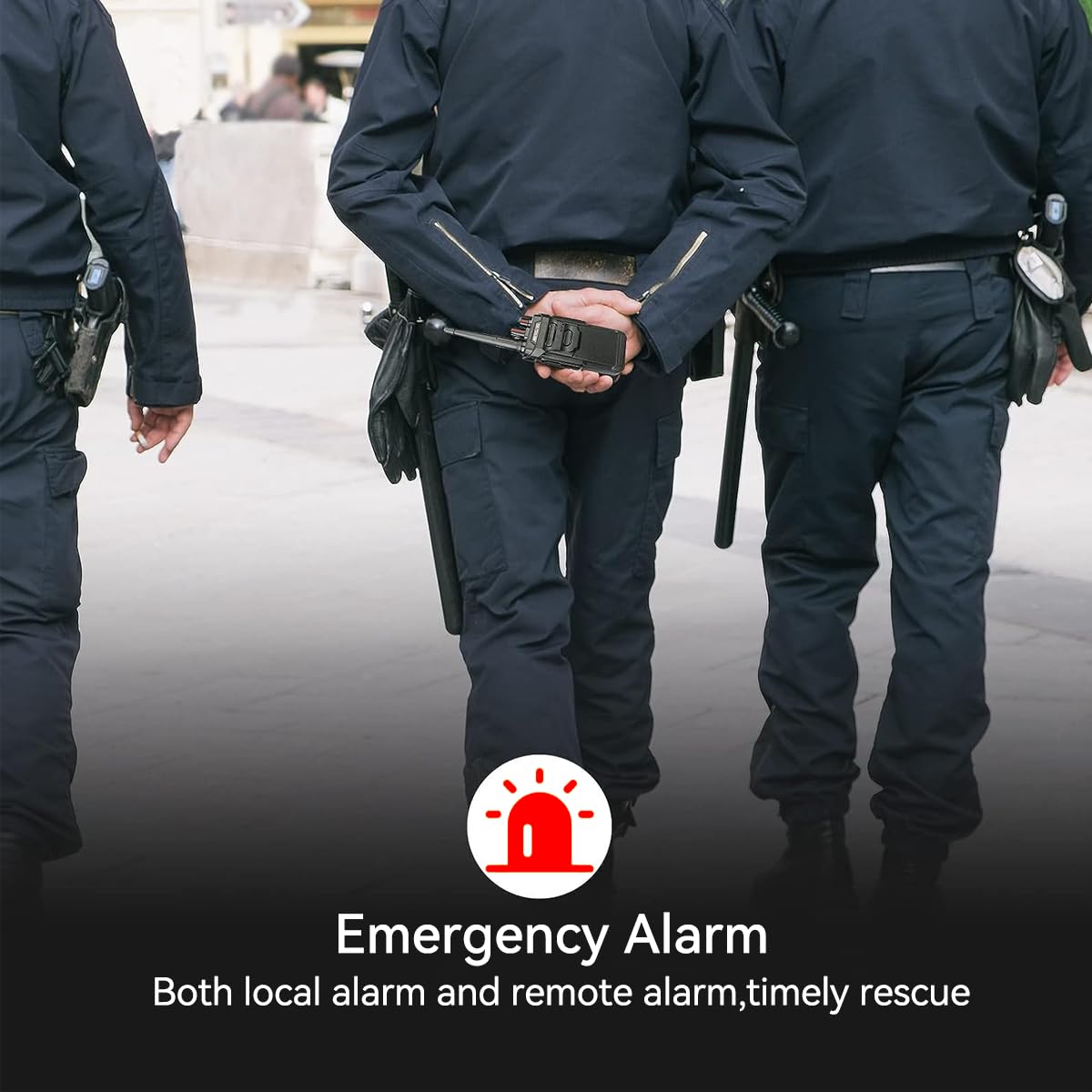 Retevis Rt48 Ip67 Waterproof Walkie Talkies For Adults, 2 Way Radio With 6 Way Charger, Heavy Duty Two Way Radio,Vox,Sos Alarm,1200Mah Battery, For Construction Manufacturing Hotel School(6 Pack)