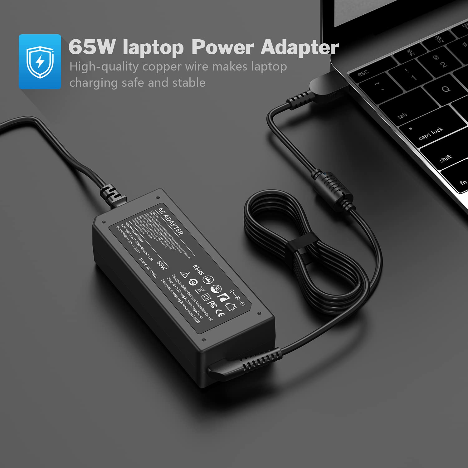 65W Laptop Charger For Lenovo Thinkpad T450 T450S T470 T470S T460 T460S T540 T540P T440 T431S G50 G50 45 G50 70; Yoga 2 Pro 11 11S 12 13 14 15 Adlx45Dlc2A Notebook Laptop Power Supply Cord