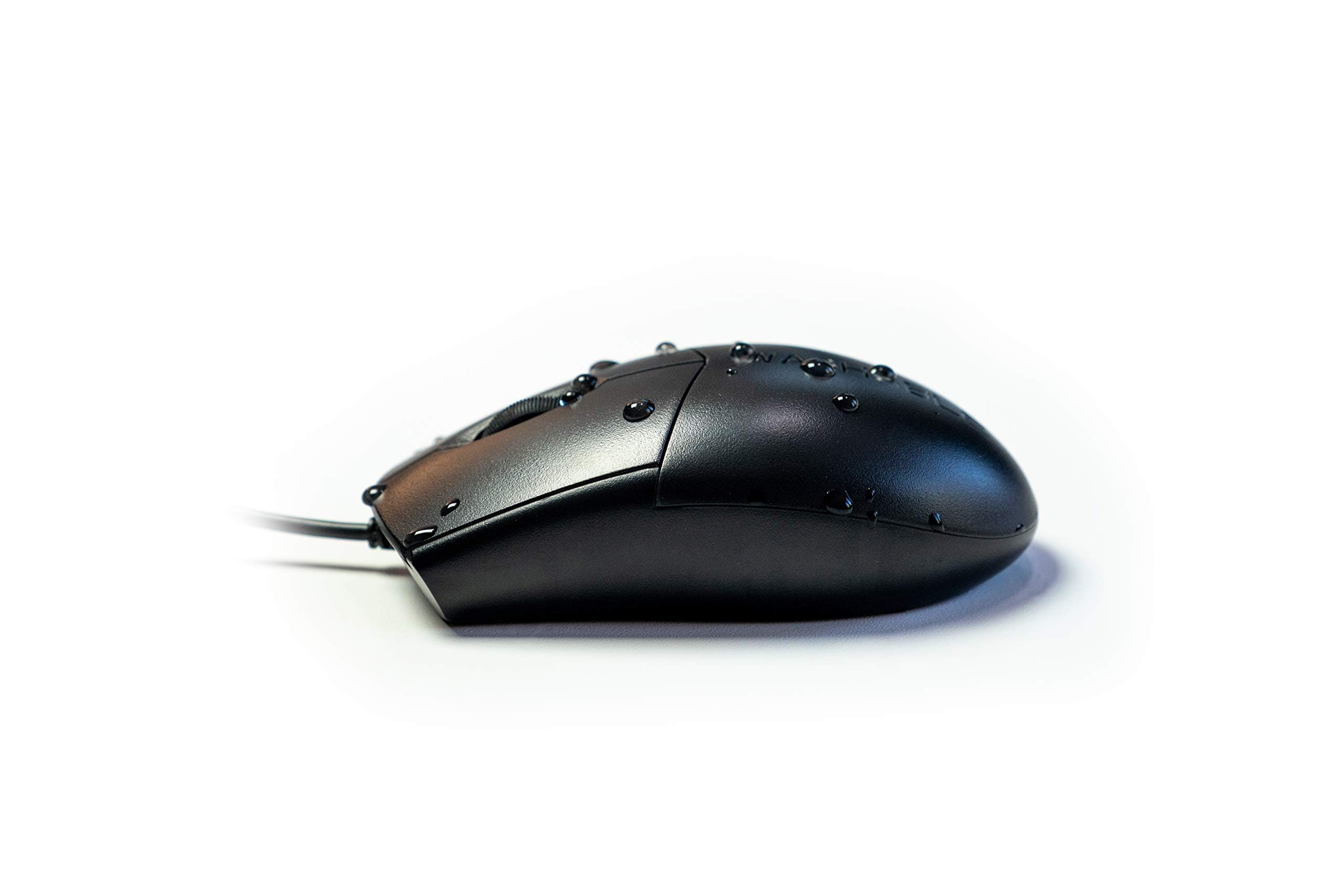 Wetkeys Professional Grade Optical Waterproof Mouse With Scroll Wheel (Usb) (Black) | Omwkabs04 Bk