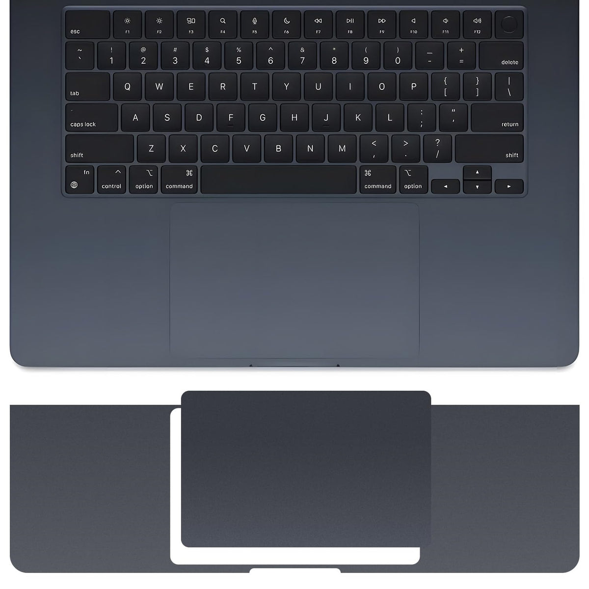 Casebuy Macbook Air 15 Inch Palm Rest Protector Cover For 2024 2023 Macbook Air 15'' M2 M3 Chip A2941 Anti Strach Wrist Rest Key