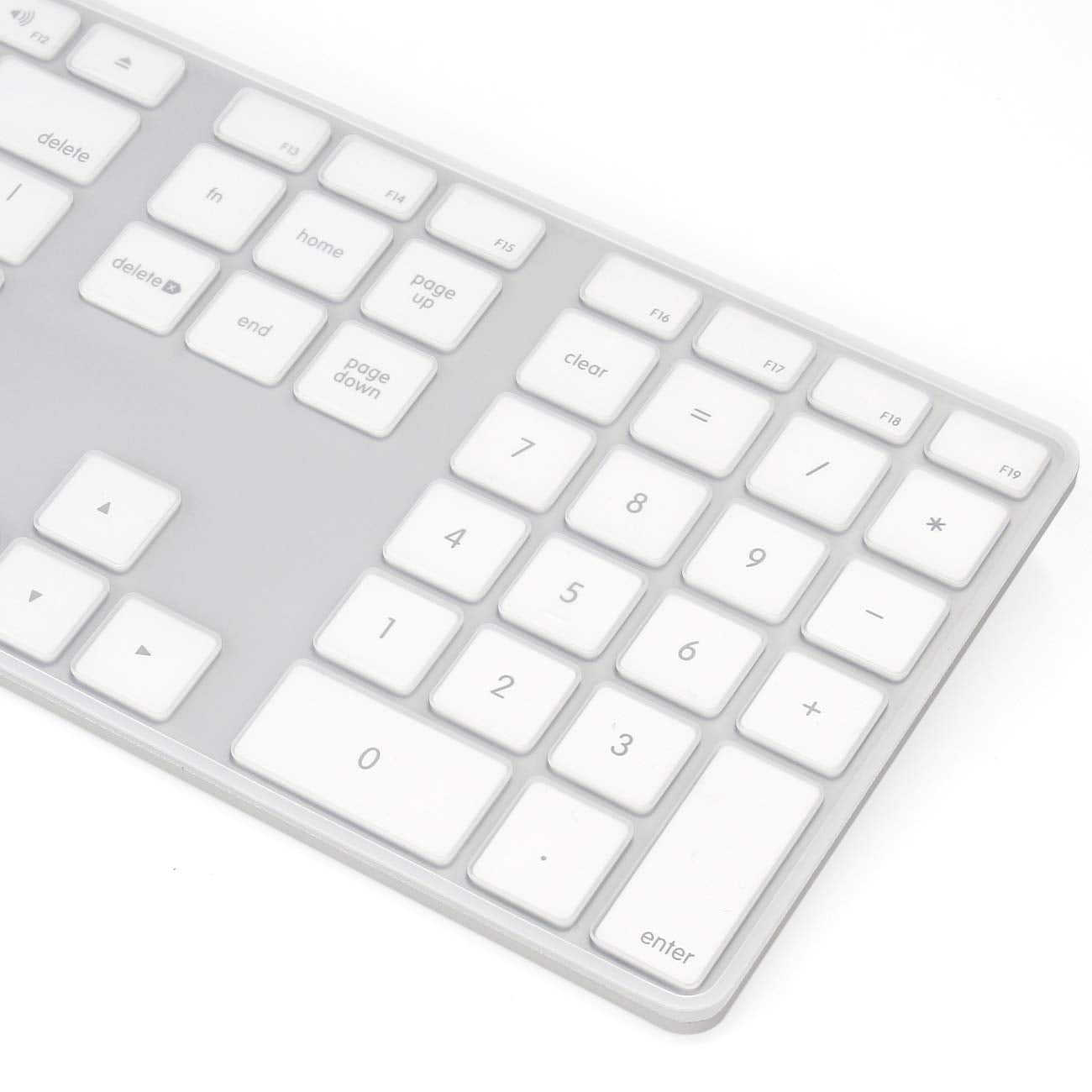 Proelife Keyboard Cover Skin For Apple Wired Usb Keyboard With Numeric Keypad (A1243, Model Mb110Ll/B, Not Fit Magic Keyboard) U