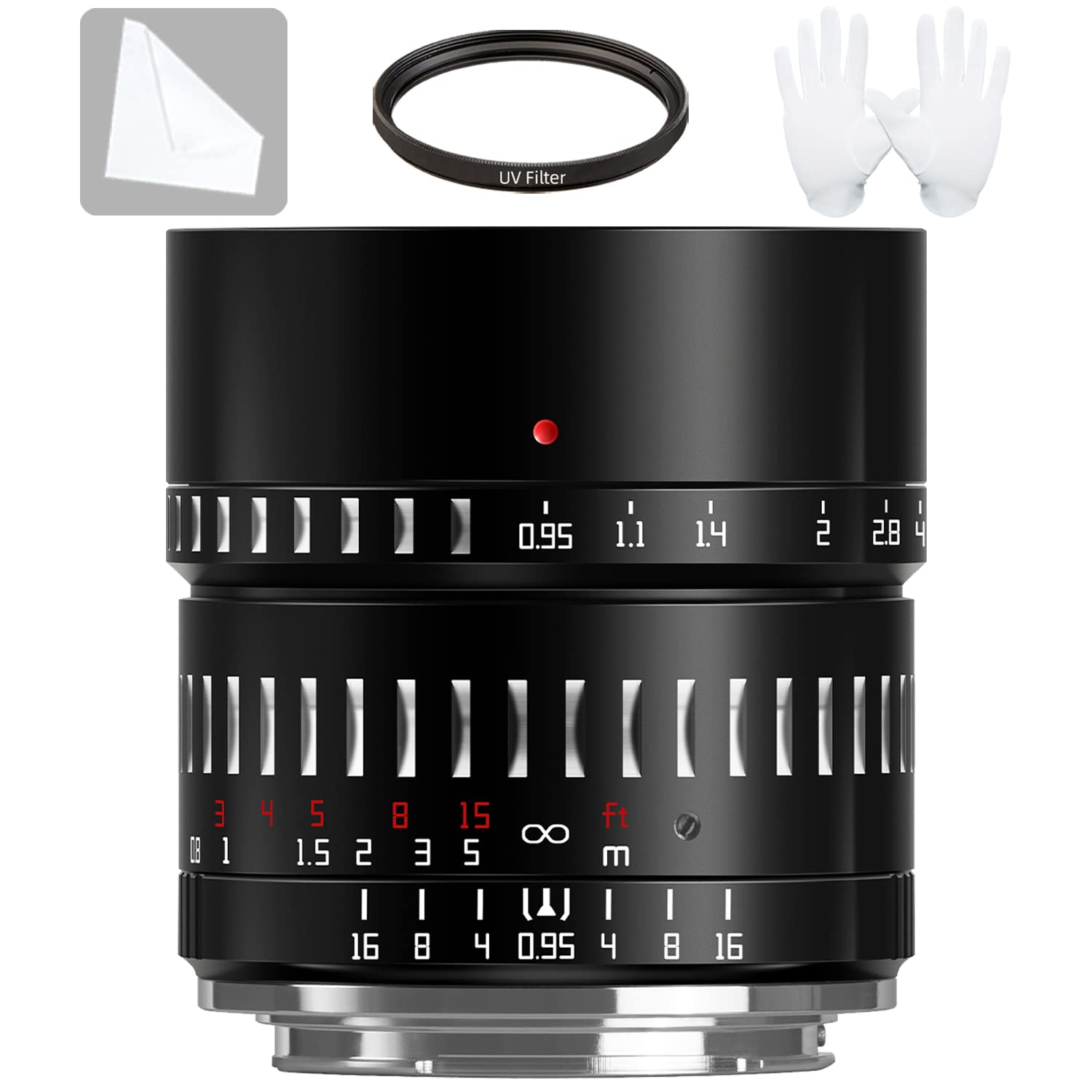 Ttartisan 50Mm F0.95 Lens Aps C Large Aperture Manual Focus Lenses For Canon Eos R R3 R5 R6 R7 C70 R50 R6 Ii R8 R10