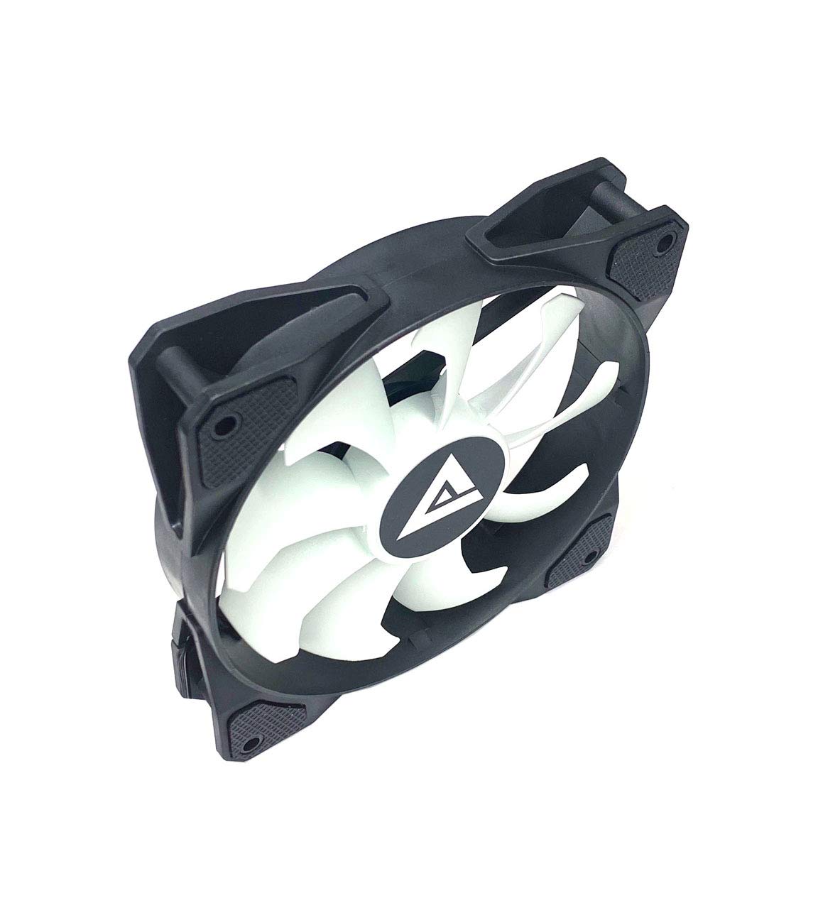 Apevia 512S Wb 120Mm 4Pin Molex & 3Pin Motherboard Black/White Case Fan (5 Pk)