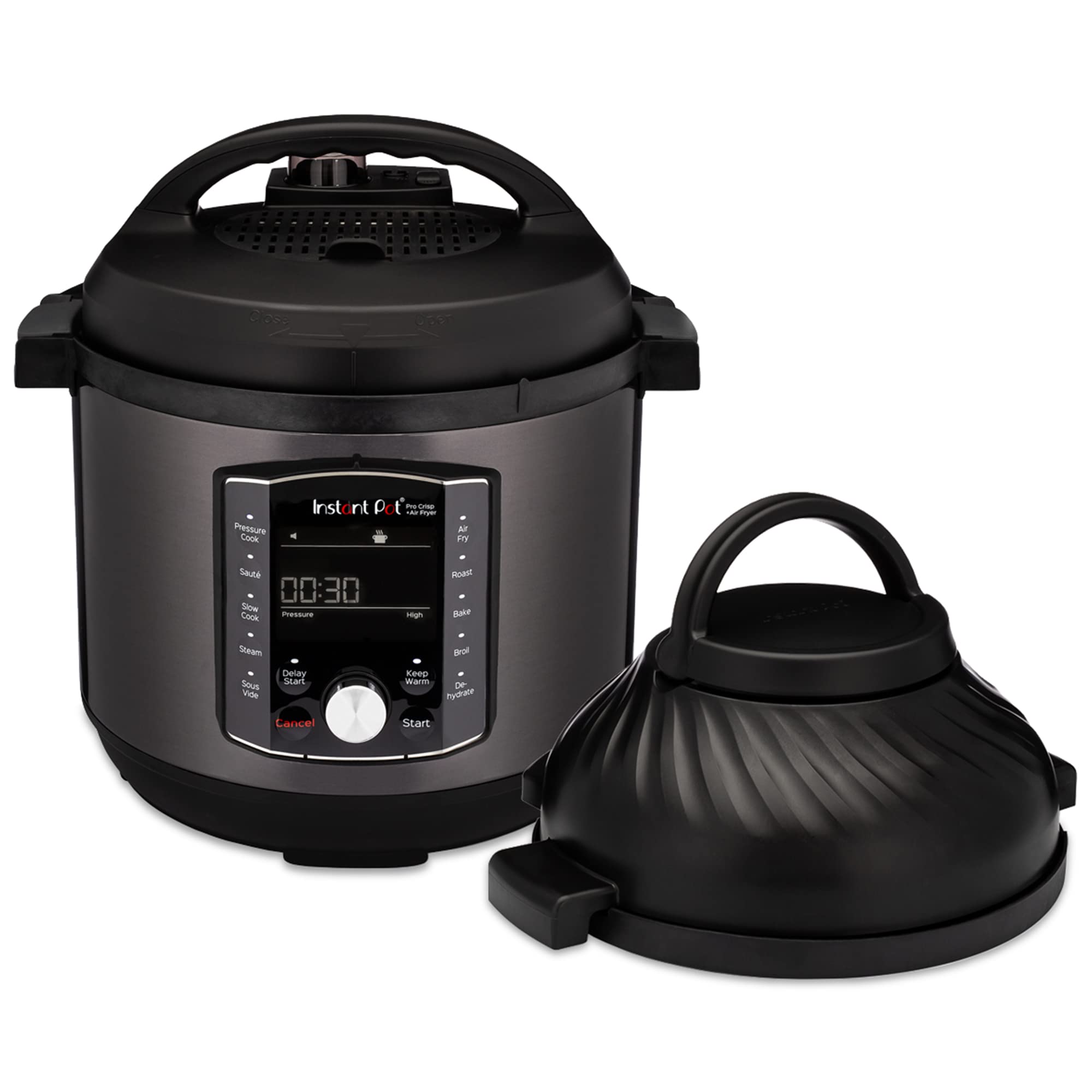 Instant Pot Pro Crisp 11 In 1 Air Fryer And Electric Pressure Cooker Combo With Multicooker Lids That Air Fries, Steams, Slow Cooks, Saut�s, Dehydrates, & More, Free App With Over 800 Recipes, 8 Quart