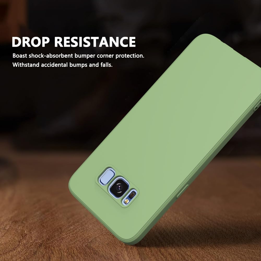 Wogroo For Samsung Galaxy S8 Plus Case Green, Scratch Resistant With Soft Touch, Slim Thin Phone Cover For Samsung Galaxy S8 Plu