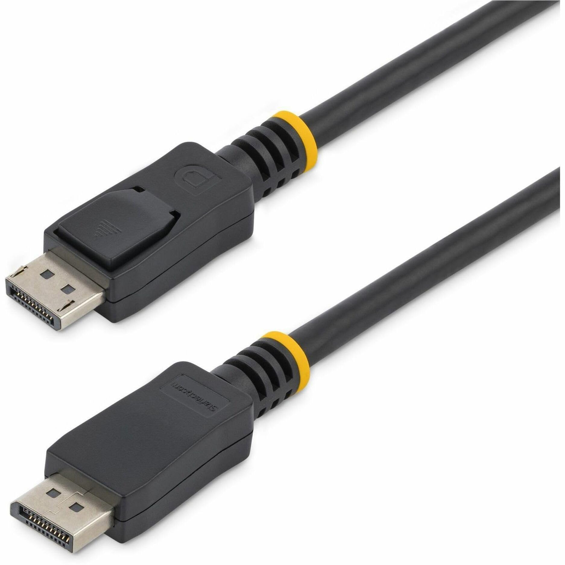 0.5M Short Displayport 1.2 Cable With Latches M/M - Displayport 4K With Hbr2 Sup