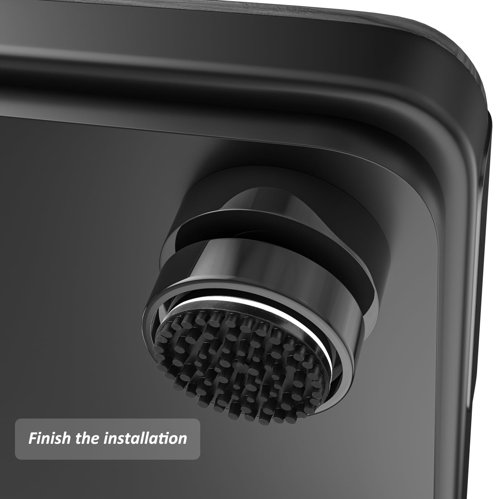 Facmogu 4Pcs Rubber Turntable Isolation Feet, Audio Speaker Stand Feet, Turntable Isolation Pads Vibration Absorption For Vinyl