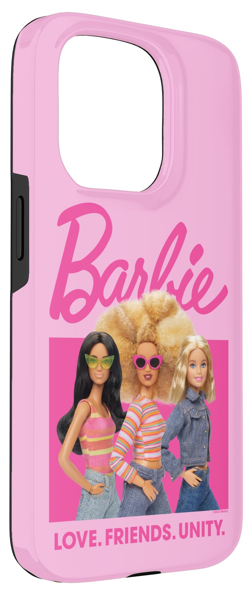 Iphone 15 Pro Barbie   Love, Friends, Unity Case