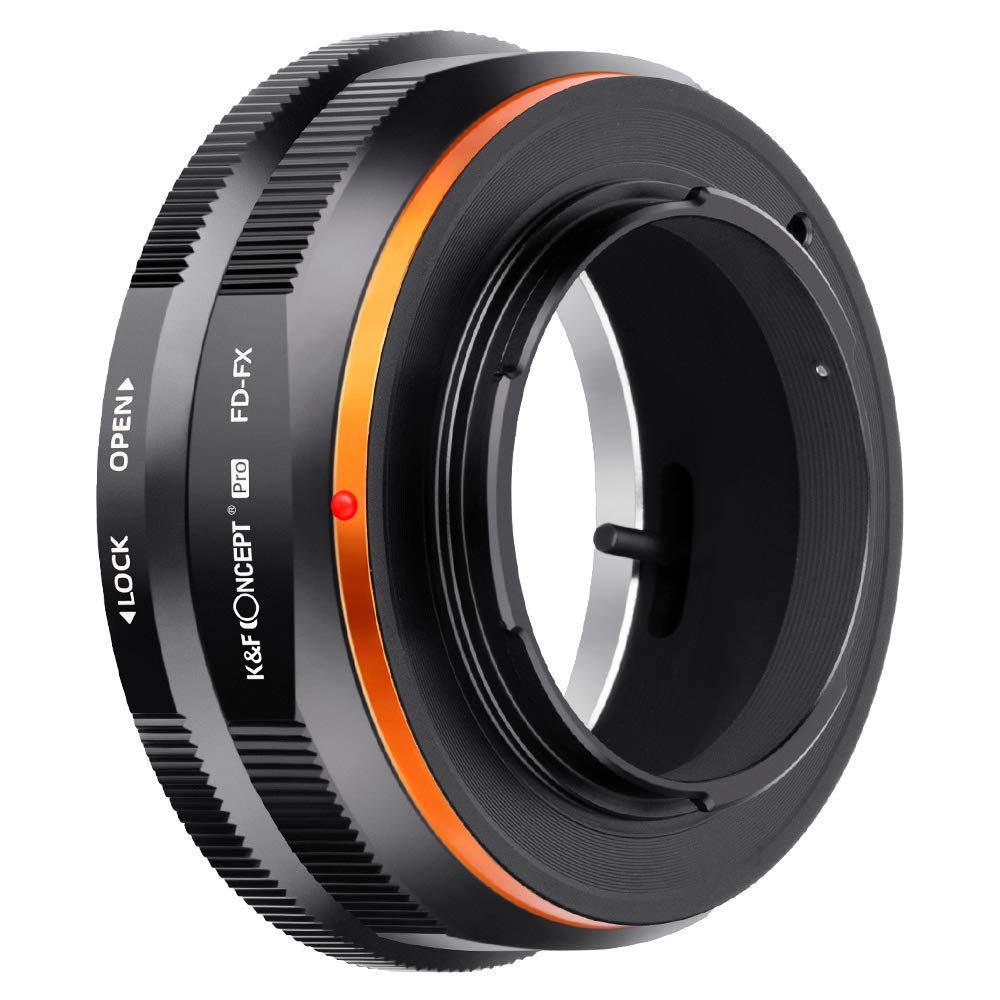 K&F Concept Lens Mount Adapter Compatible For Canon Fd Fl Lens To Fujifilm Fuji X Series X Fx Mount Mirrorless Cameras With Matting Varnish Design For Fuji Xt2 Xt20 Xe3 Xt1 X T2
