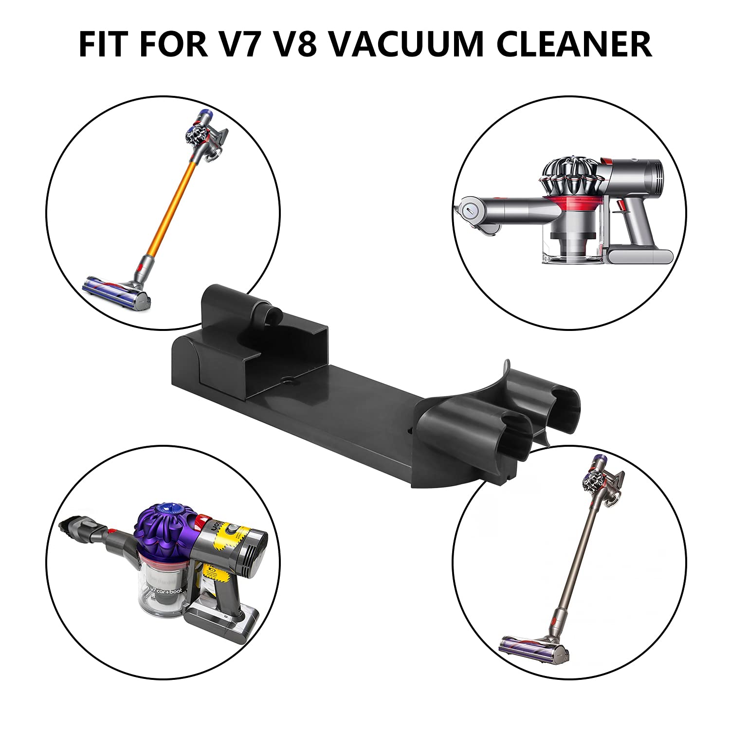Improvedhand Docking Station Accessory Wall Mount Compatible With Dy.Son V7 V8 Cordless Vacuum Cleaner Replaces Part # 967741 01