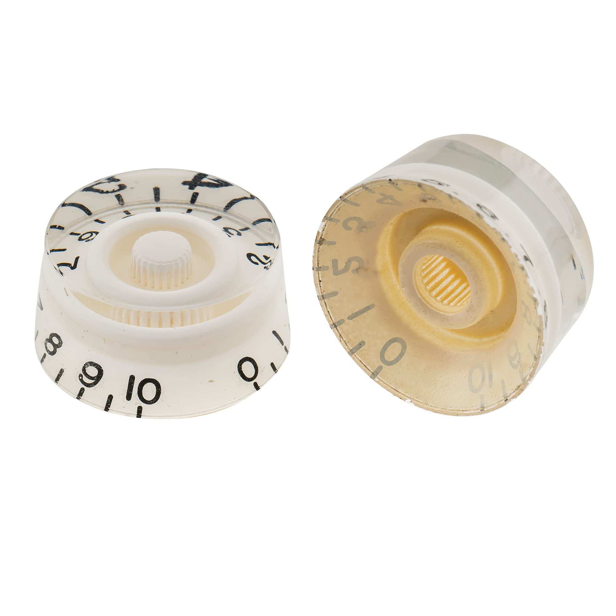 Musiclily Pro Inch Usa Lp Guitar Speed Knobs Fine 24-Spline Tone Volume Control Knobs For Usa Les Paul Cts Pots Electric Guitar,