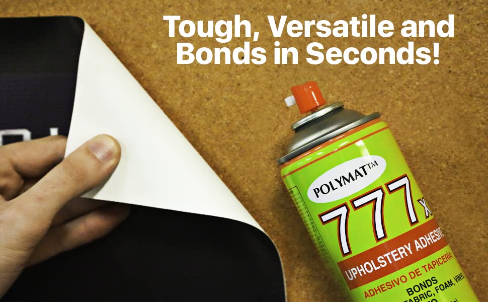 Marine Upholstery Glue: 1 Can High Tack Glue Polymat 777 Professional Grade