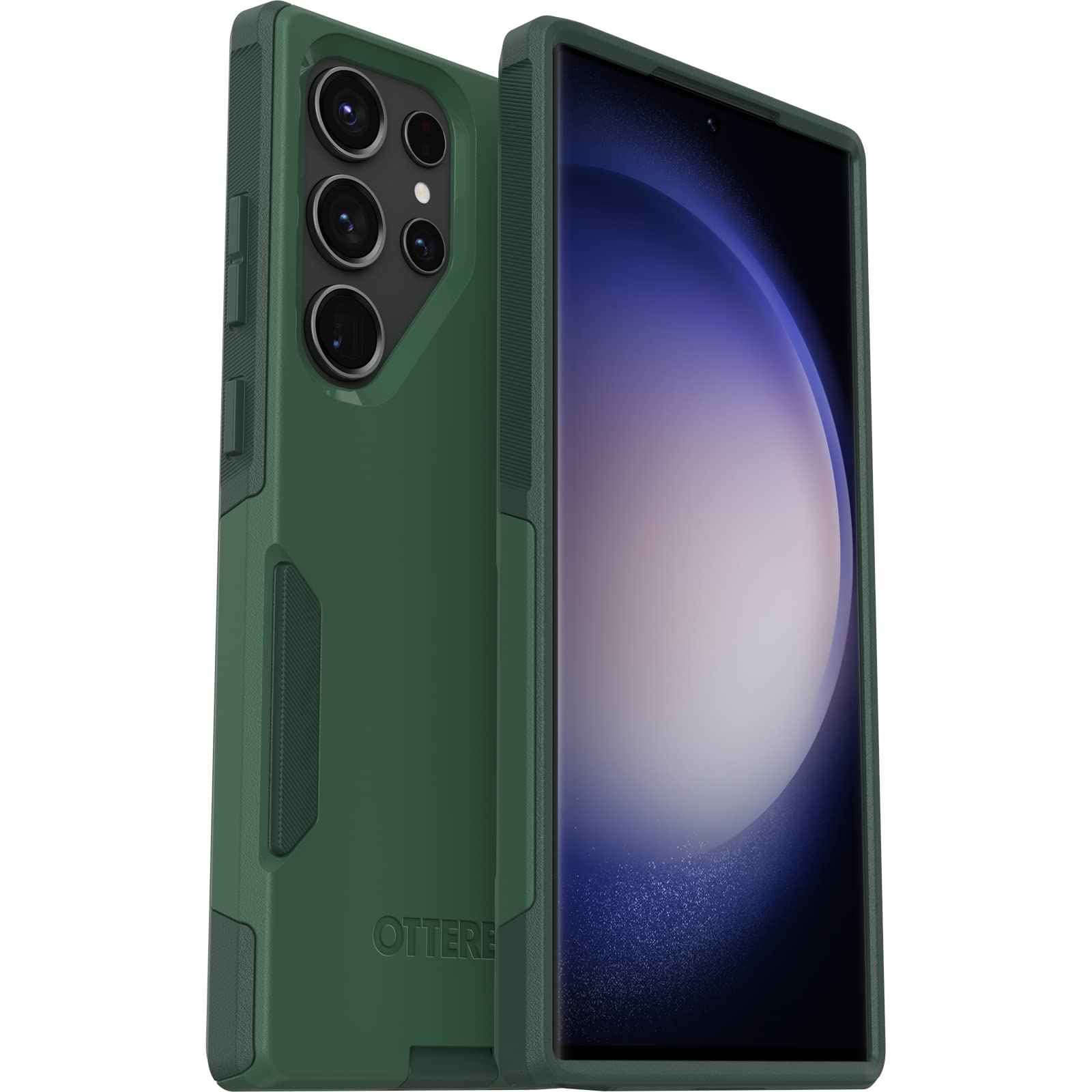 Otterbox Galaxy S23 Ultra Commuter Series Case   Trees Company (Green), Slim & Tough, Pocket Friendly, With Port Protection