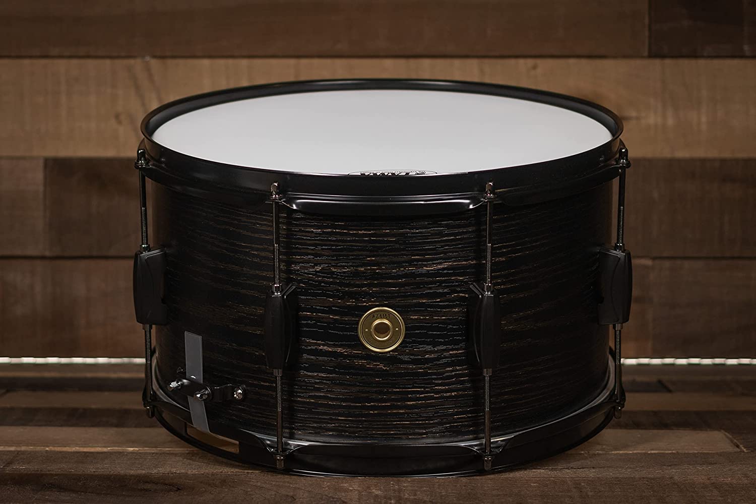 Tama Snare Drum, Black Oak Wood, 14 X 8 (Wp148Bk Bow)