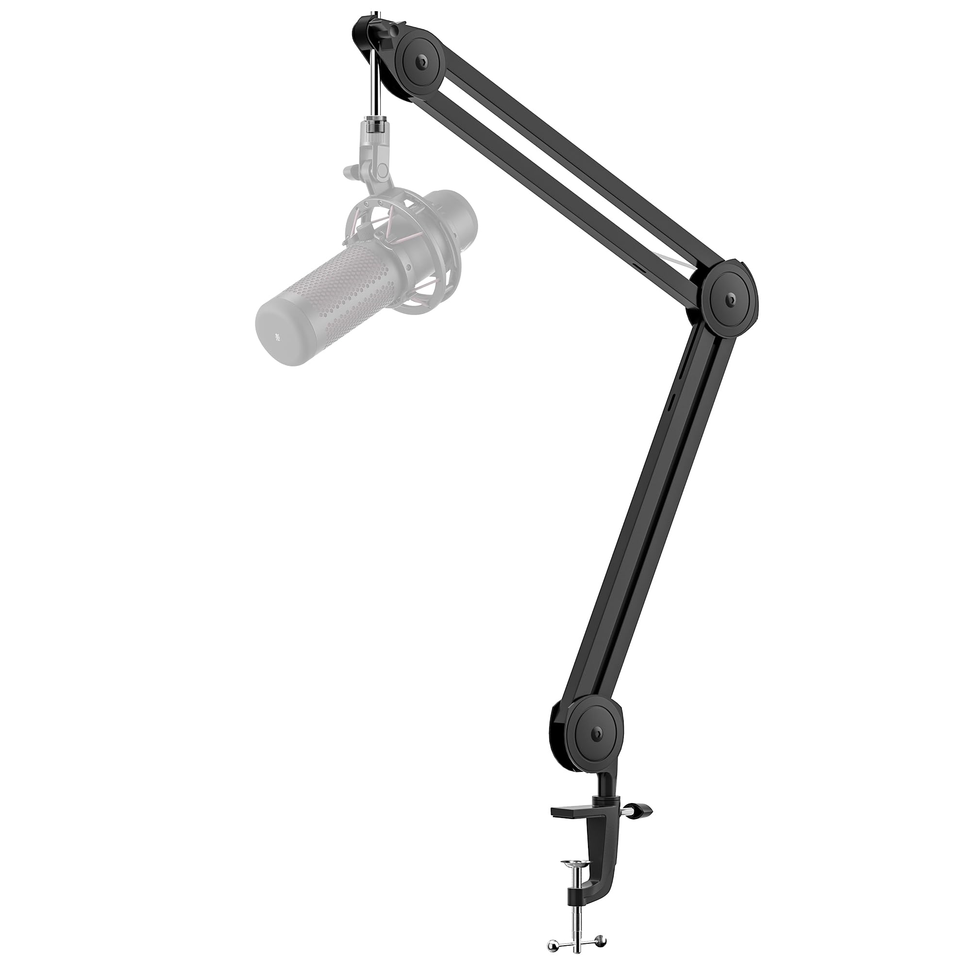InnoGear Boom Arm Microphone Stand, Max Load 4.4 Lbs Desk Mic Arm Stand for Blue Yeti HyperX QuadCast S SoloCast Shure SM7B AT20