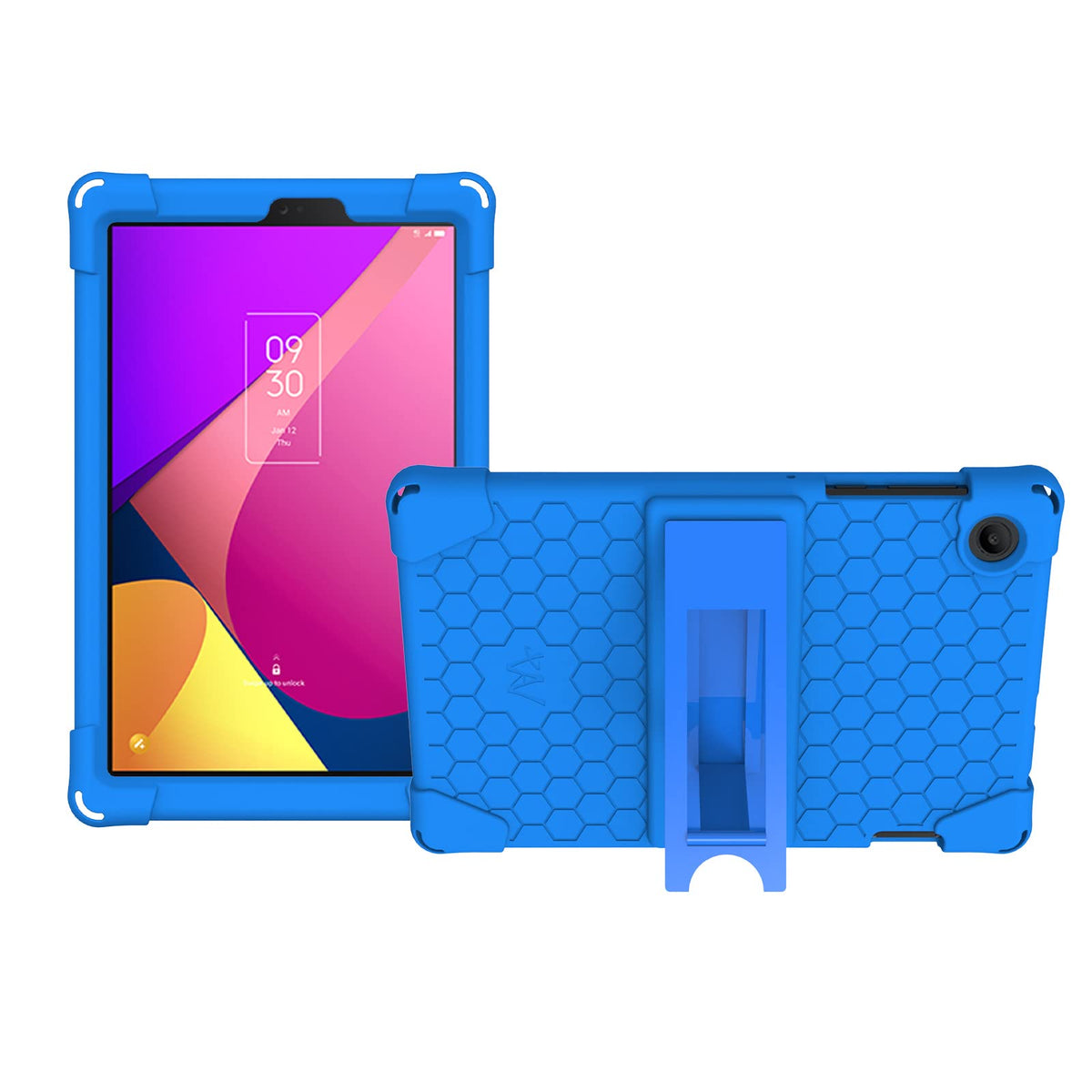 (For Tcl Tab 8 Le/Tcl Tab 8 Plus/Tcl Tab 8V) Transwon Silicone Kids Case For Tcl Tab 8 Le Tablet Model 9137W/ Tcl Tab 8 Plus Mod